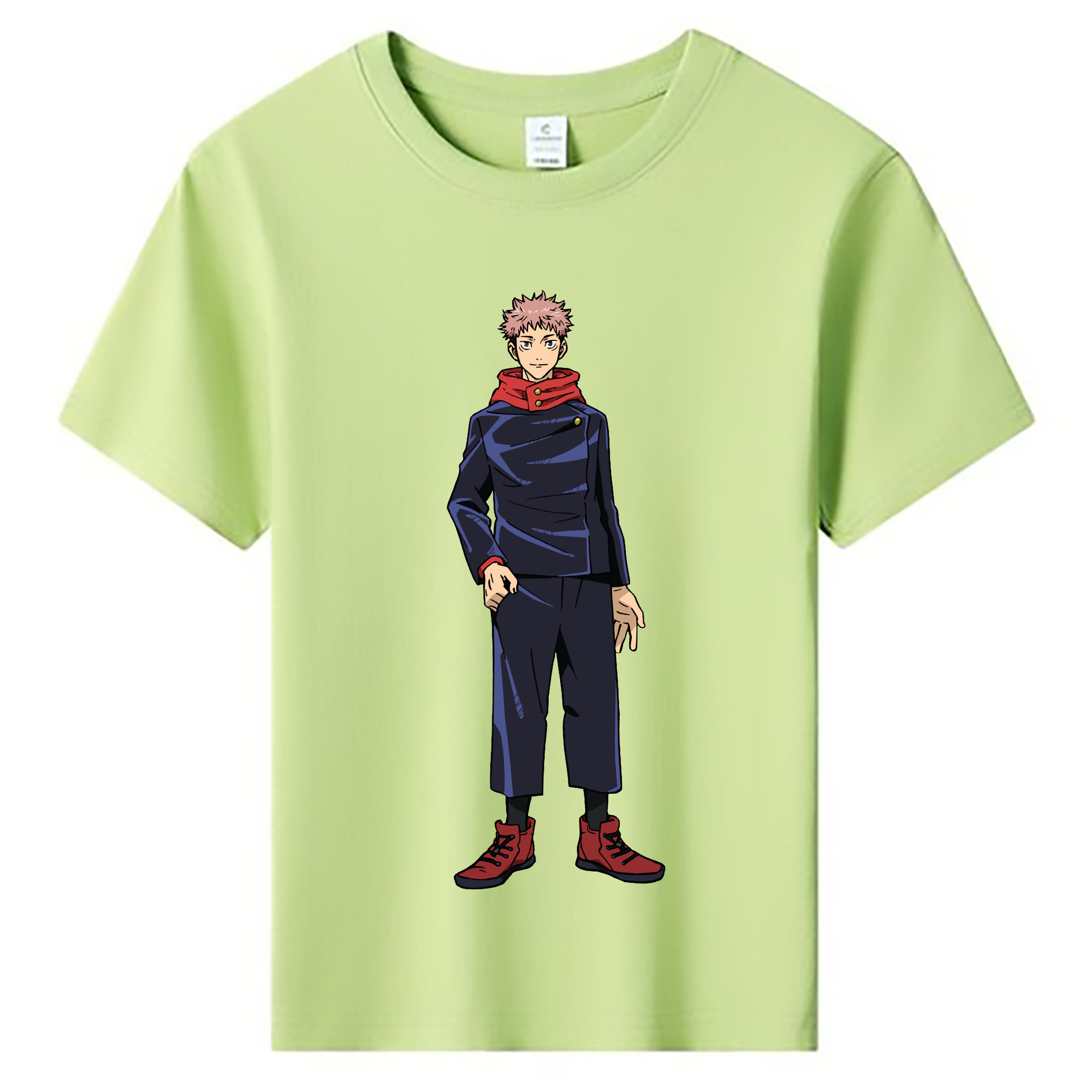（画像用） 呪術廻戦 Jujutsu Kaisen 綿100％キッズTシャツ（フロントプリント）